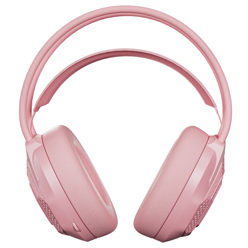 Tai Nghe Chơi Game Chống Ồn Có Dây Đeo Cổ Màu Hồng Macaroon G70 RGB Esports