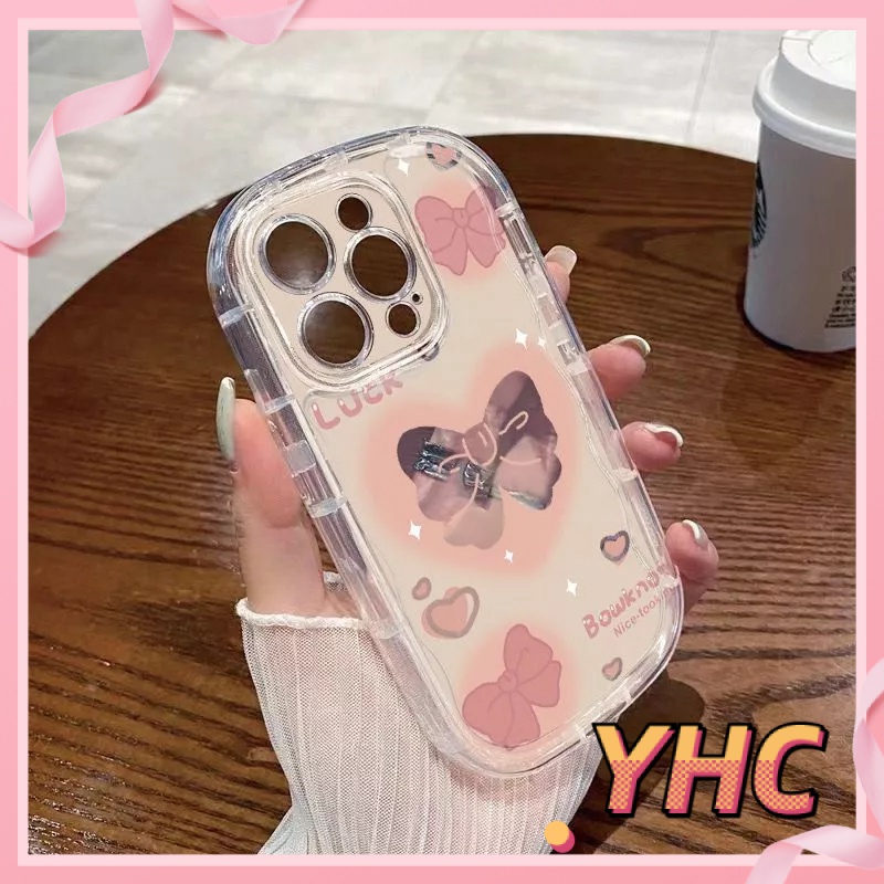 Ốp lưng iphone Vỏ xà phòng TPU dày của nơ tình yêu của cô gái trẻ Cho iPhone 6 / 6S / 6splus / se / 7 / 7plus / 8 / 8plus / X / xs / xsmax / 11 / 12 / 13 / 14 / Plus / pro / pro max-405