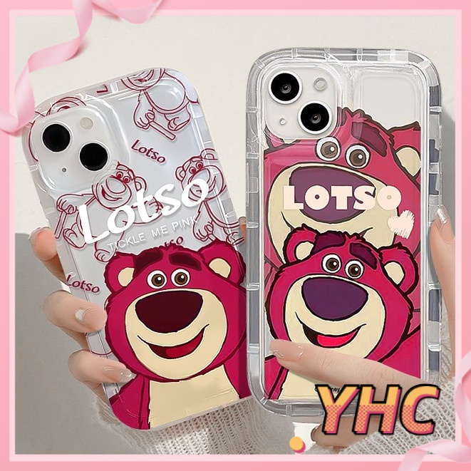 Ốp Lưng Phone Dễ Thương Ốp Điện Thoại Trong Suốt Chống Sốc Hình Gấu Cho Iphone 6 / 6S / 6splus / se / 7 / 7plus / 8 / 8plus / X / xs / xsmax / 11 / 12 / 13 / 14 / plus / pro / pro max-706