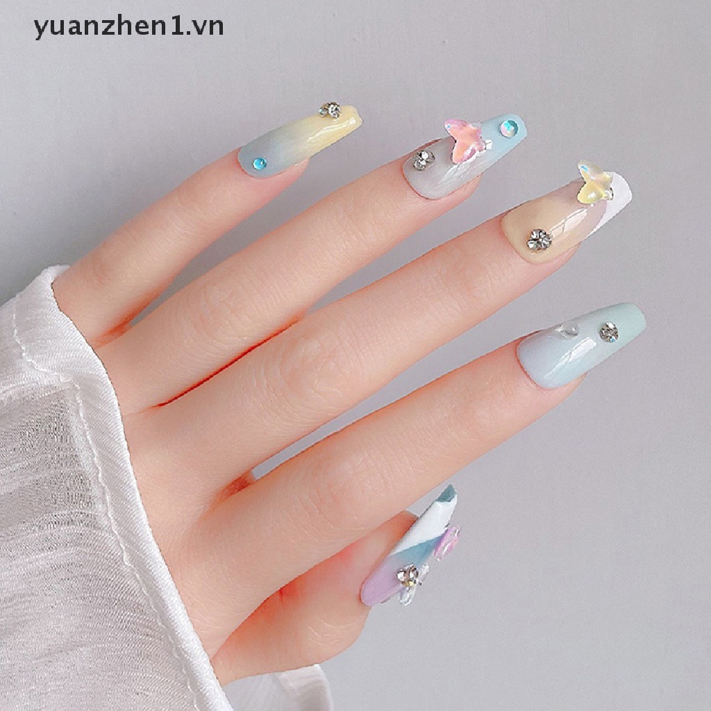 Set 20 Hạt Cườm 3D Lấp Lánh Dùng Trang Trí Móng Nghệ Thuật