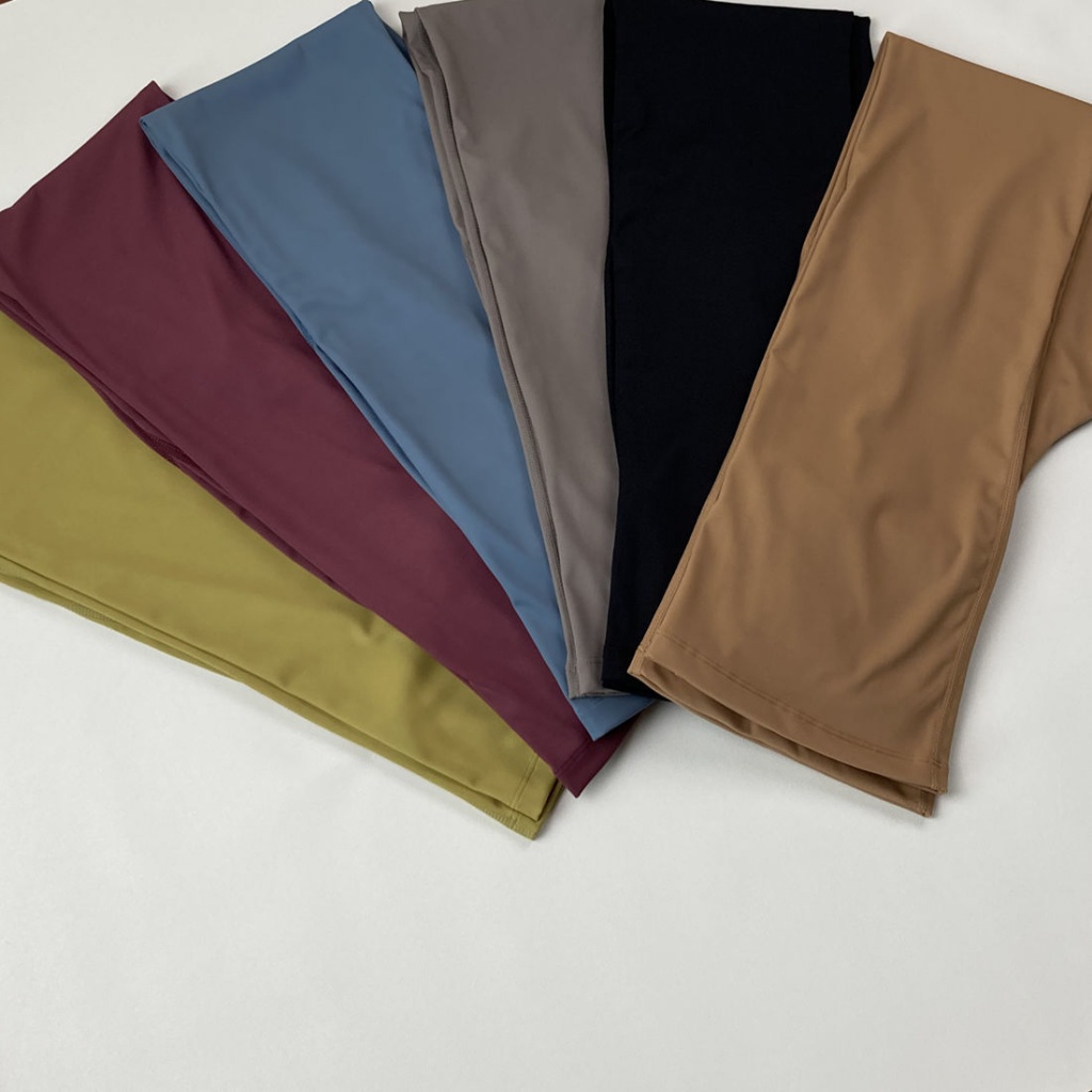 [F &amp; X] Quần Tập Yoga Ống Rộng Nhanh Khô Màu Nude Senseed