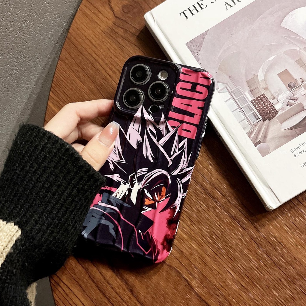 Ốp Điện Thoại PC Cứng Họa Tiết Hoạt Hình Dragon Ball Đơn Giản Chống Rơi Cho iPhone 13 12 11 14 PRO MAX 14 Plus
