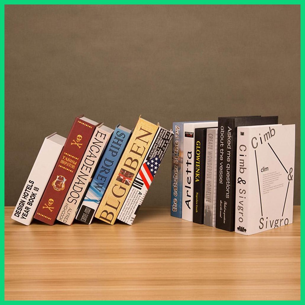 Sách Giả Trang Trí Nội Thất Thời Trang Đơn Giản
