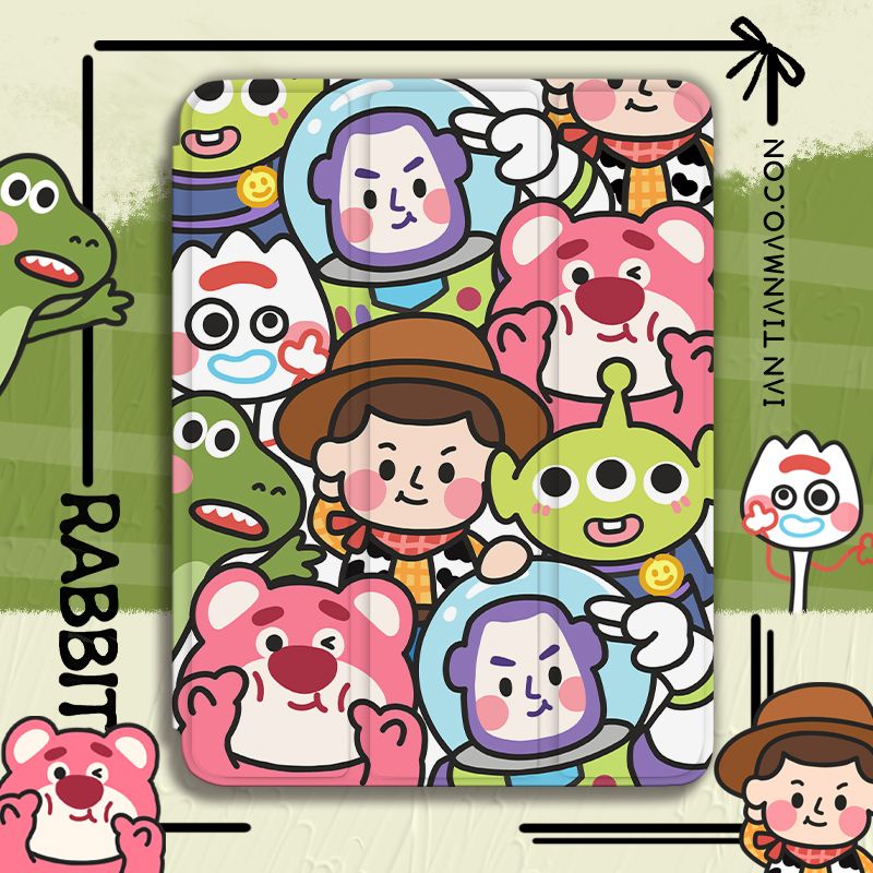 Ốp Máy Tính Bảng Mềm In Hoạt Hình Toy Story Dễ Thương Cho iPad Gen10 Air4 / Air5 Gen7 / 8 / 9 Pro11 "Pro12.9" 2022 mini6