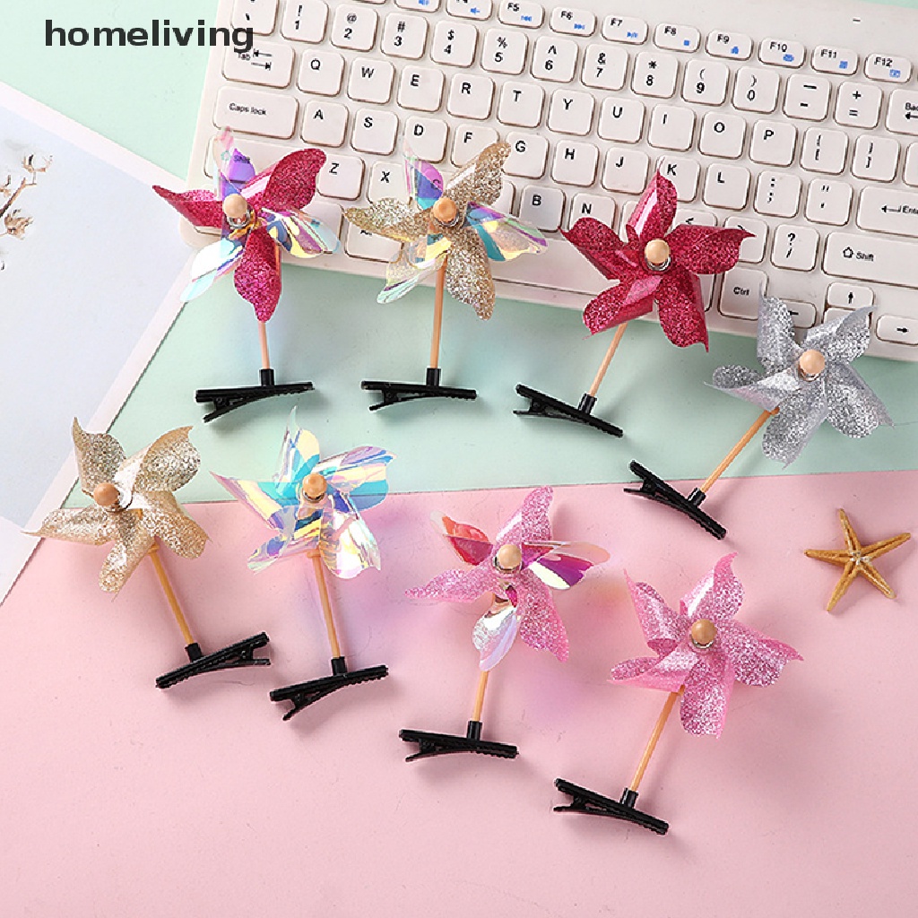 Cối Xay Gió Nhỏ Nhiều Màu Sắc Dễ Thương Vui Nhộn Phong Cách Hàn Quốc#Set 39 Kẹp Tóc Nhiều Kiểu Dáng Thời Trang