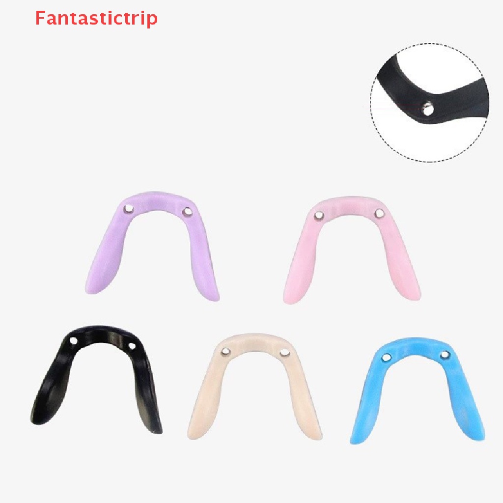 [Fantastictrip] Set 2 Miếng Đệm Mũi Silicon Lắp Ráp Mềm Mại Chống Trượt Nhiều Kiểu Dáng Cho Trẻ Em Trên Mắt Kính
