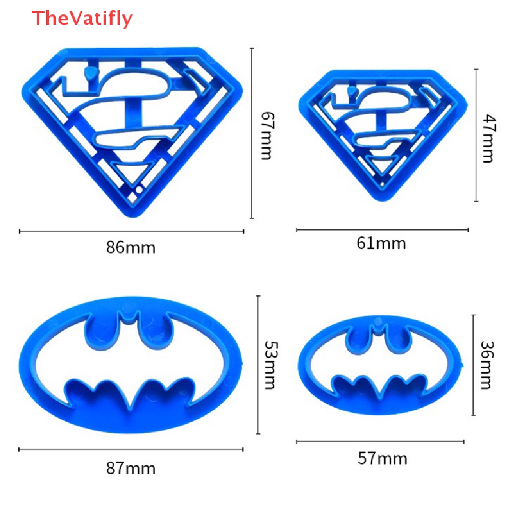 Bộ 4 Khuôn Cắt Tạo Hình Trang Trí Bánh Kem