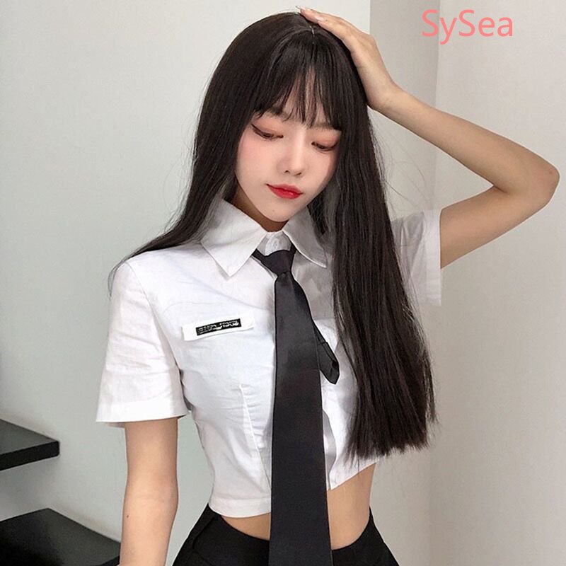 Áo Sơ Mi Ngắn Tay Thiết Kế Ngọt Ngào Thời Trang Mùa Hè Cho Nữ