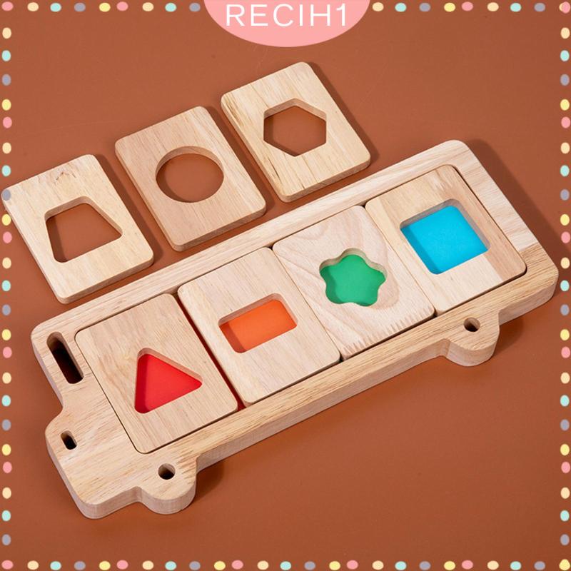 Đồ Chơi Bảng Gỗ Phân Loại Hình Dạng Độc Đáo Cho Bé