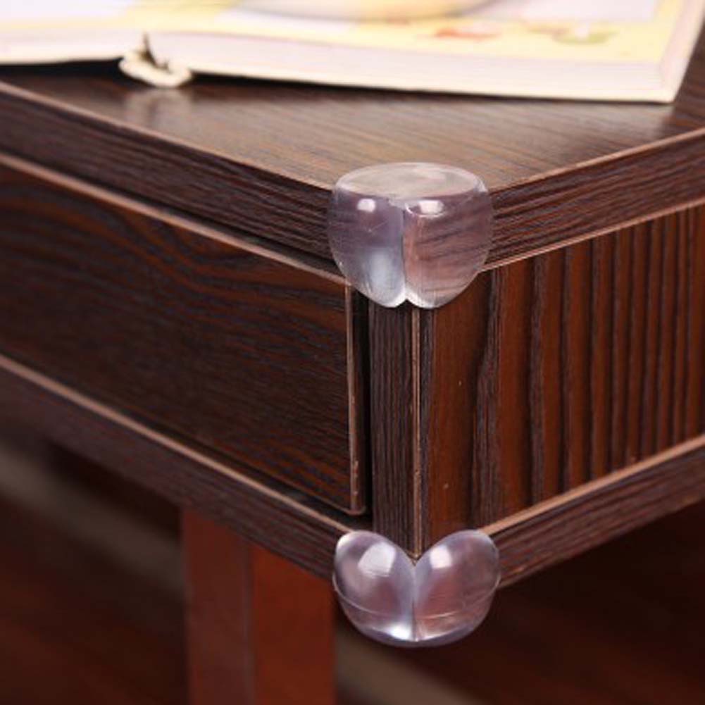 Miếng Bọc Góc Bàn Nội Thất Mềm Mại Và Trong Suốt Bảo Vệ An Toàn Cho Bé