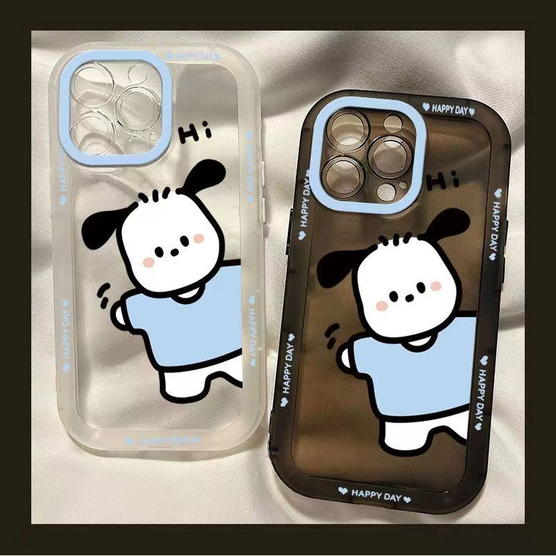 ✅Ốp Điện Thoại Trong Suốt Họa Tiết Chú Cún Dễ Thương Cho Iphone Xr promax / 12 Iphonepro14Plus13 7 LNW3