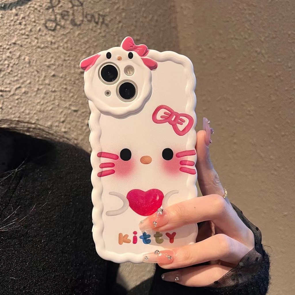 ✅Ốp Điện Thoại In Hình Mèo Dễ Thương Cho Iphone 11 Xs Max 13 12 Xr 14 Pro 0ST8 7
