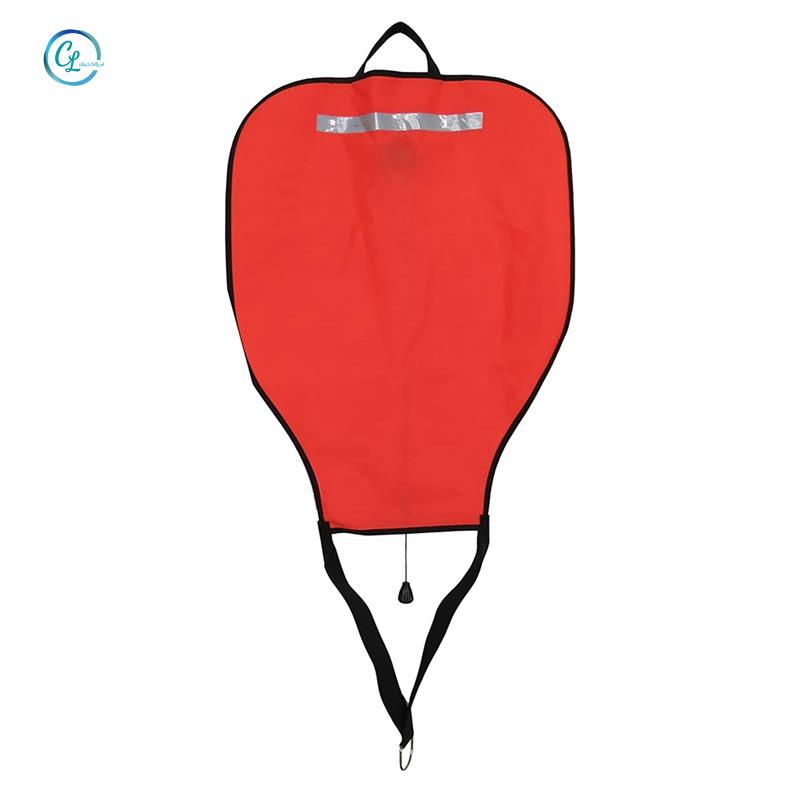 Túi Đựng Phao Bơi Lặn Biển Bằng Nylon Có Thể Nâng Cao (Màu Đỏ)