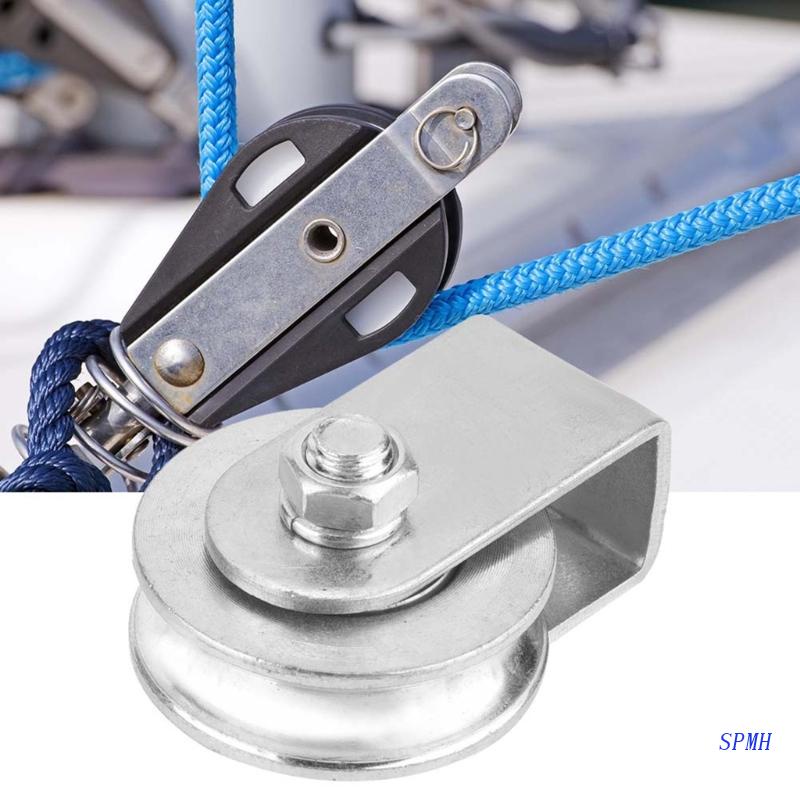 Bánh Xe Ròng Rọc 0.3 Tấn Bằng Thép Không Gỉ Bền Chắc Chuyên Nghiệp