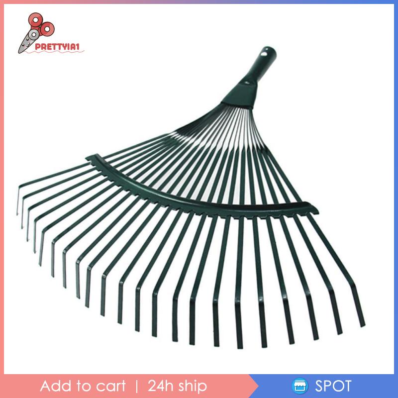 Đầu Lá Cây Rake Rộng 40cm Rộng 22 Lá Bằng Thép Chịu Được Sức Nặng Thay Thế Cho Máy Cắt Cỏ Prettyia