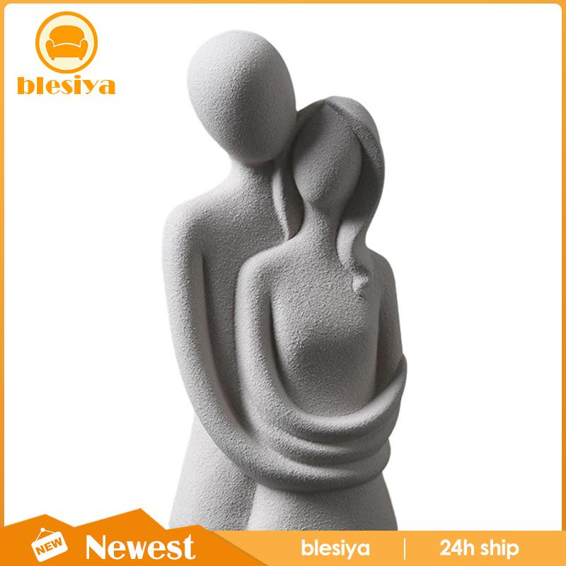 [Blesiya] Tượng Cặp Đôi Ôm Nhau Trang Trí Nhà
