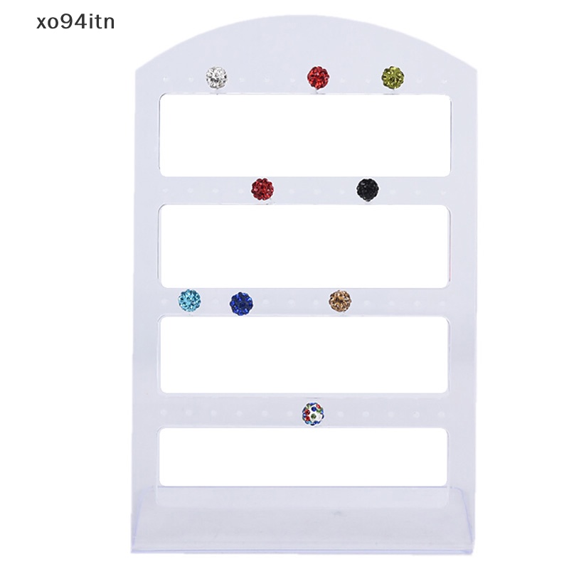 Giá Đỡ Trưng Bày Bông Tai 24 / 48 / 72 Lỗ Bằng Nhựa