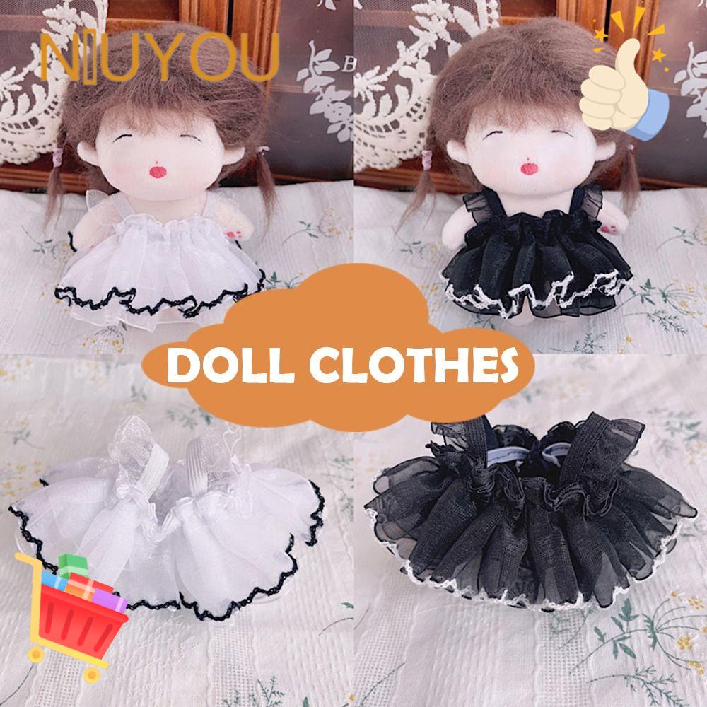 Bộ Quần Áo Dành Cho Búp Bê 10cm DIY Dễ Thương Xinh Xắn