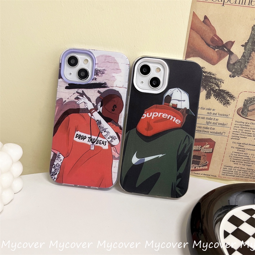 Ốp Điện Thoại Silicon Mềm Họa Tiết Thời Trang Cho iPhone 14 13 12 11 Pro Max X XR Xs Max 6 7 8 Plus