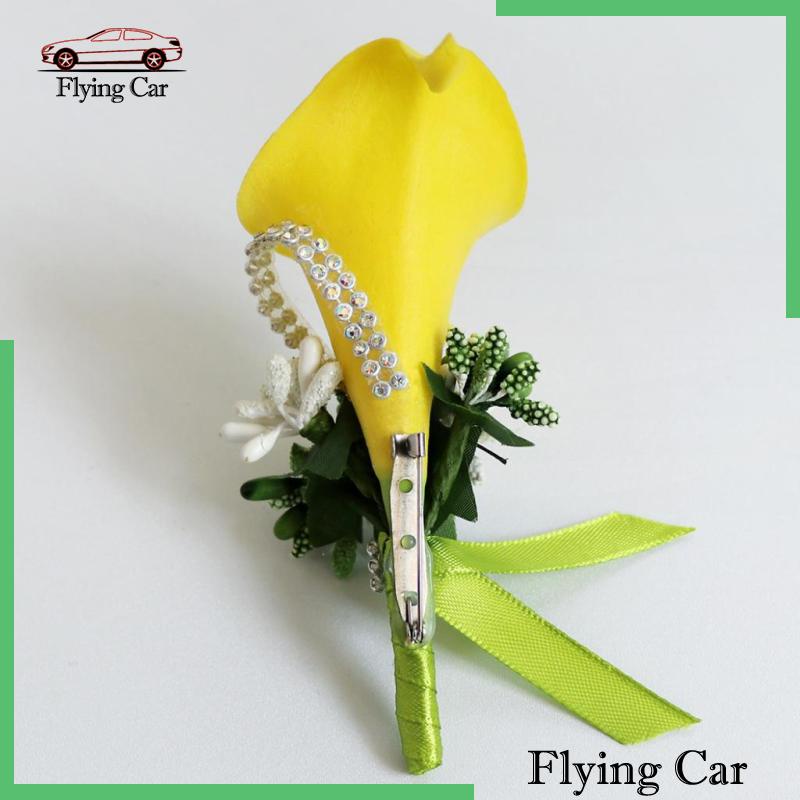 [Lzdjfmy2] Mặt Dây Chuyền Cô Dâu Chú Rể Calla Đính Đá Dễ Thương