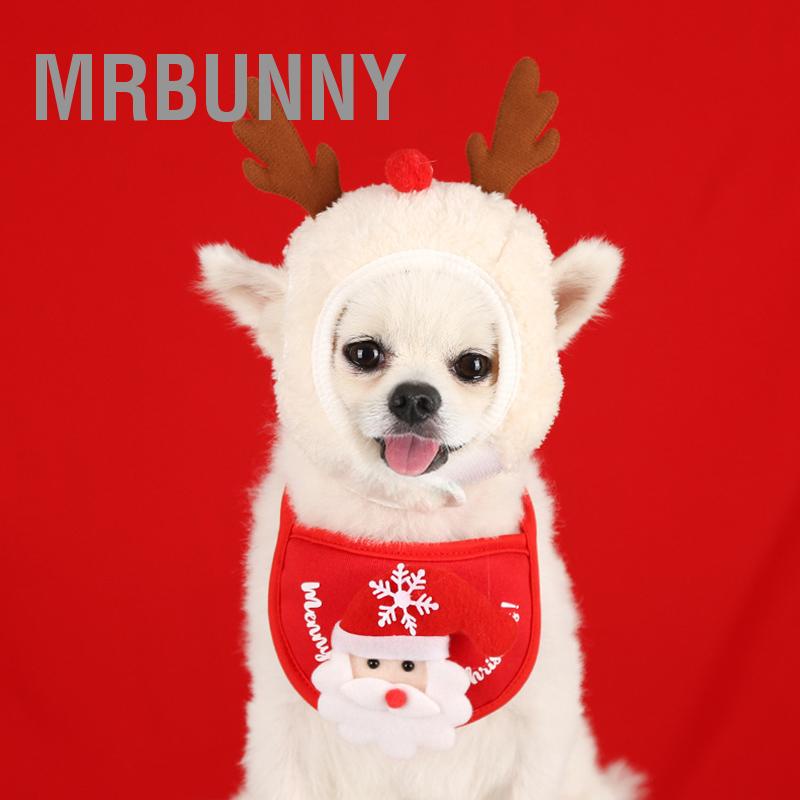 Mrbunny Chó Giáng Sinh Trang Phục Trí Thu Đông Thời Dễ Thương Mèo Phụ Kiện Cho Con