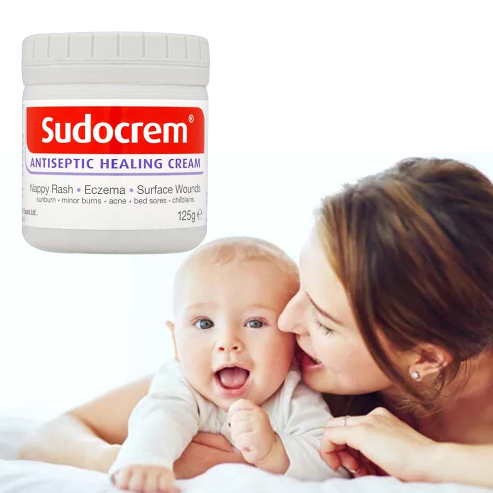 125g Authentic SUDOCREM Antiseptic Baby Skin Healing Cream Nappy Rash Relief