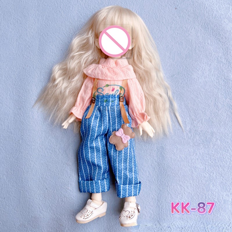 Bộ Đầm Thời Trang Cho Búp Bê 30cm BJD