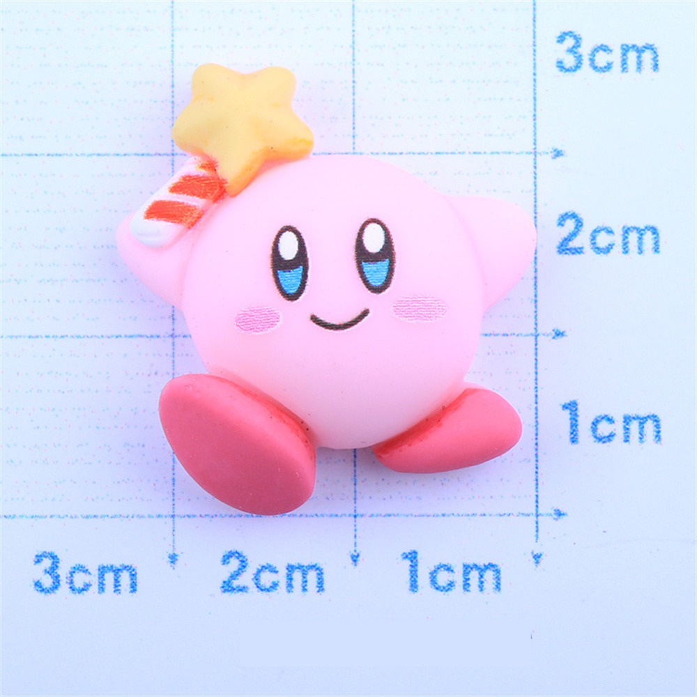 Ốp Điện Thoại Hình Giày Kirby Crocs Jibbitz Dễ Thương Sanrio 3d Phụ Kiện Trang Trí Tự Làm-Rosser2