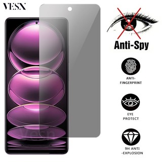 Kính cường lực chống nhìn trộm chống vân tay cho Redmi Note 13 12 12s 11 11s 10 10s 9 9s 8 7 6 Pro Max Plus Turbo 3 5G 4G 2024