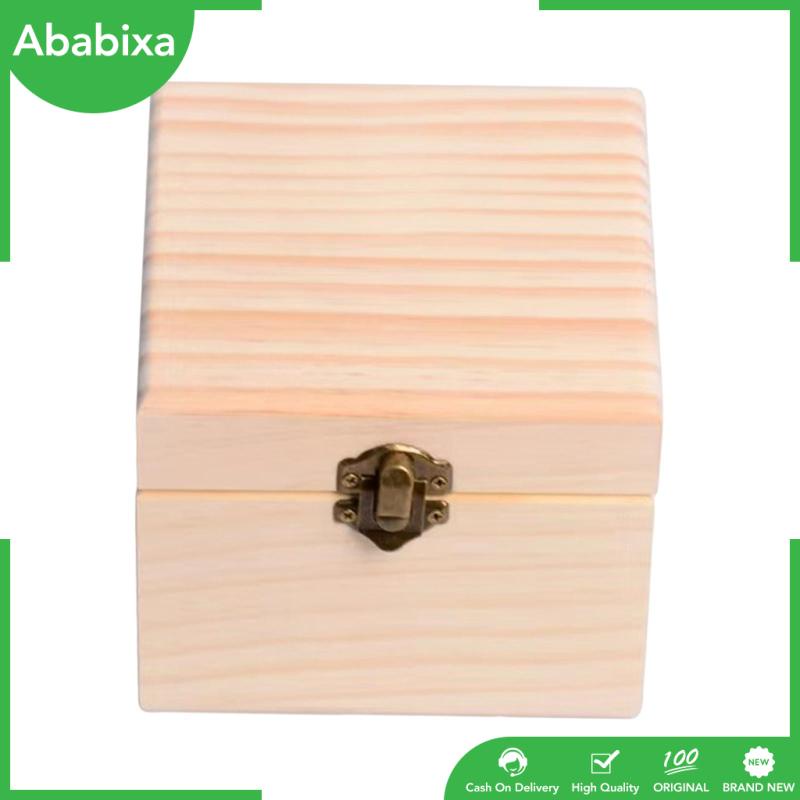 Giá Đỡ Lọ Tinh Dầu / Nước Hoa 16 Ngăn Bằng Gỗ Tiện Dụng Cho Gia Đình