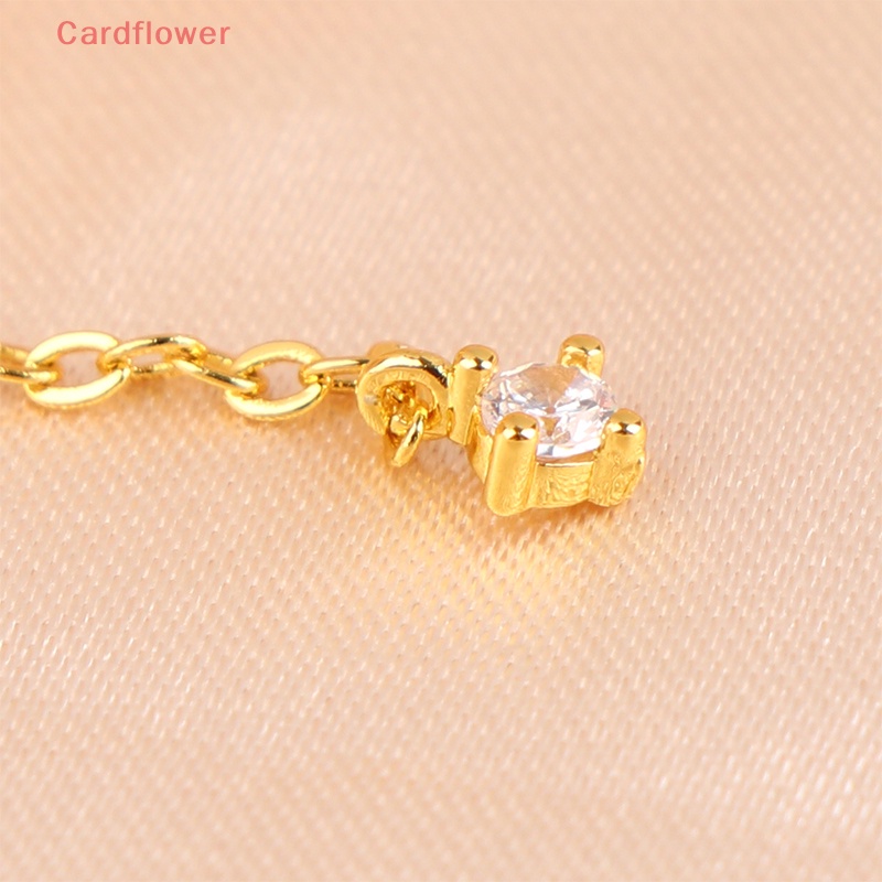 1 Khuyên Kẹp Vành Tai Hình Bông Hoa Đính Đá Lấp Lánh Thời Trang Mới