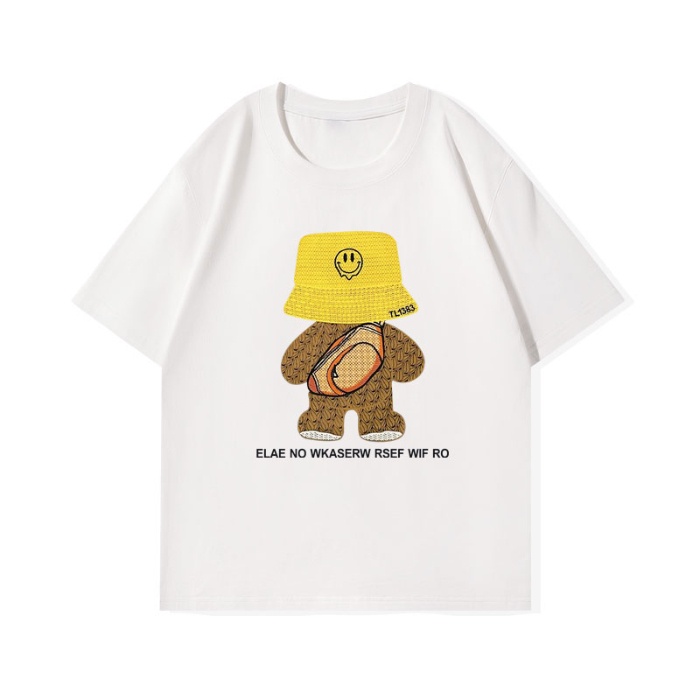 Áo Thun Unisex 100% Cotton Nguyên Chất Ngắn Tay Phong Cách Hàn Quốc Mới NRVP 2023