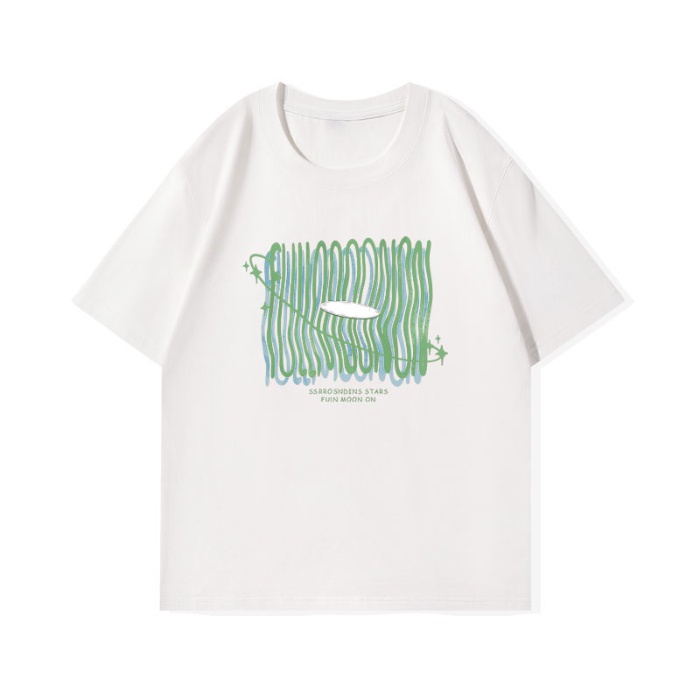 Áo Thun Unisex 100% Cotton Nguyên Chất Ngắn Tay Phong Cách Hàn Quốc Mới NRVP 2023