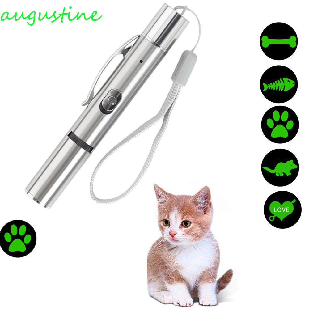 Đồ Chơi Chiếu Tia Laser Màu Xanh Lá / Đỏ Dành Cho Mèo Cưng