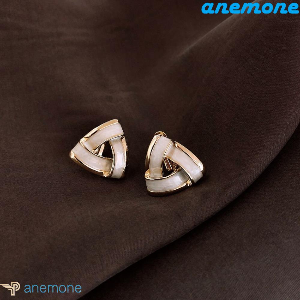 Khuyên Tai Tráng Men Chống Dị Ứng Phong Cách Hàn Quốc Thời Trang|Bông Tai Kim Thiết Kế Độc Đáo Thời Trang