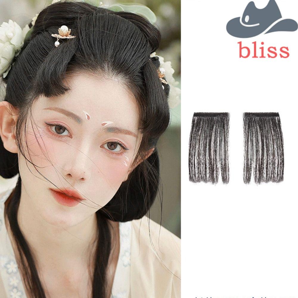 Bộ Tóc Giả Bằng Sợi Tổng Hợp Phong Cách Trung Hoa Cổ Điển Dùng Hóa Trang Cho Nữ