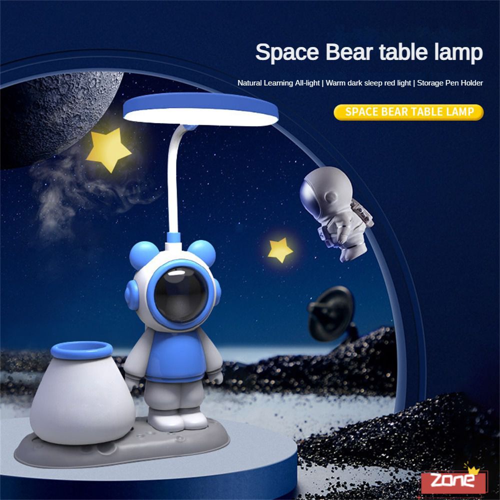 Đèn Bàn LED Đèn Ký Túc Xá Học Tập Đèn Ngủ Hình Gấu Trang Trí Đọc Sách Bảo Vệ Mắt Khu Vực Phòng Ngủ Học Sinh