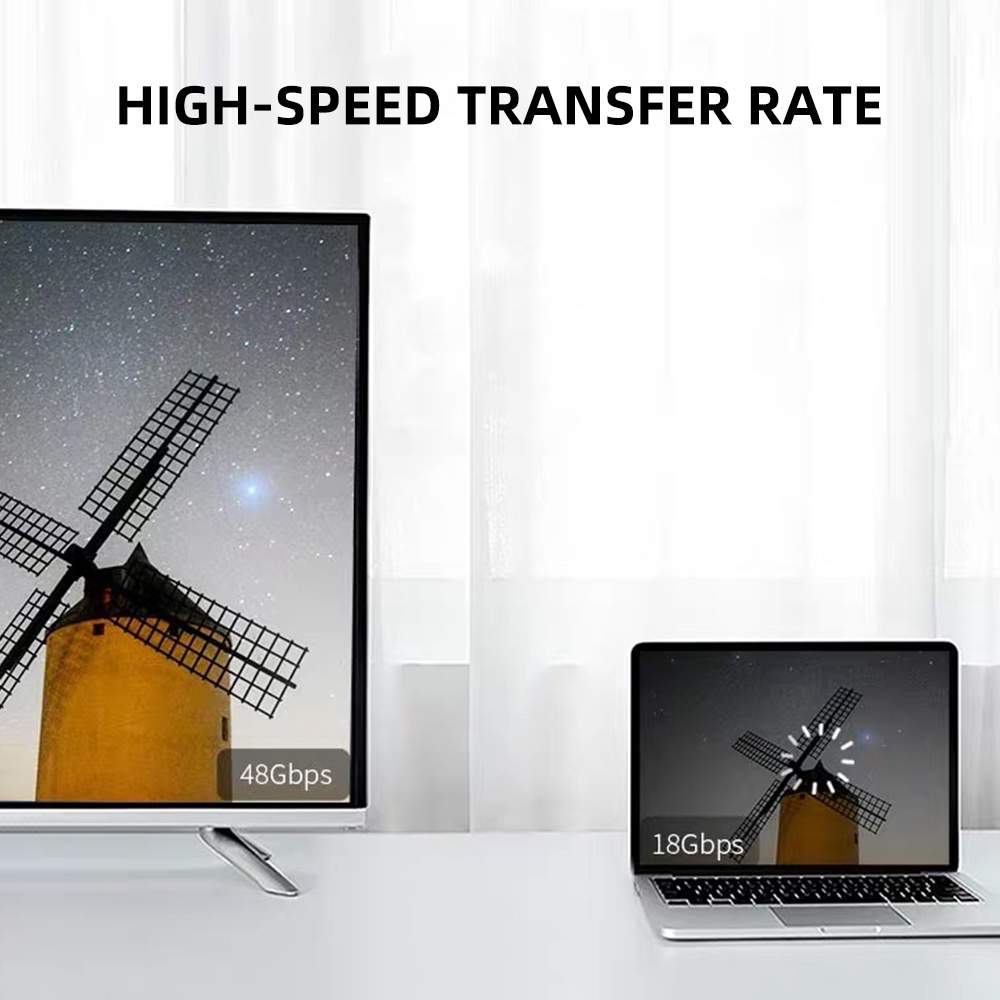 XIAOMI Dây Cáp HDMI-compatible 2.1 Cho PS5 PS4 HD 8K HDMI 2.1 8K / 60Hz 4K / 120Hz 48Gbps