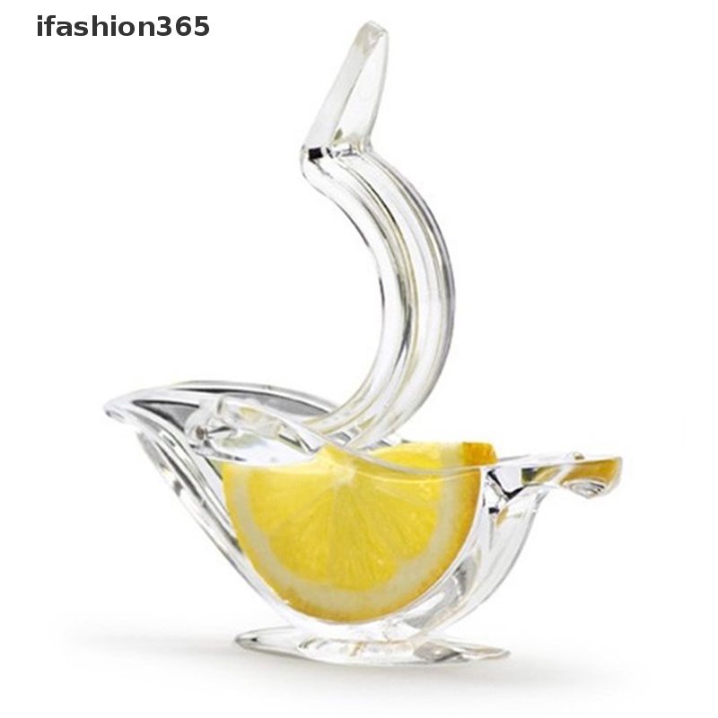 [ifashion365] Kẹp Ép Nước Chanh / Cam Bằng Nhựa ABS Trong Suốt Thiết Kế Hiện Đại Cho Nhà Bếp