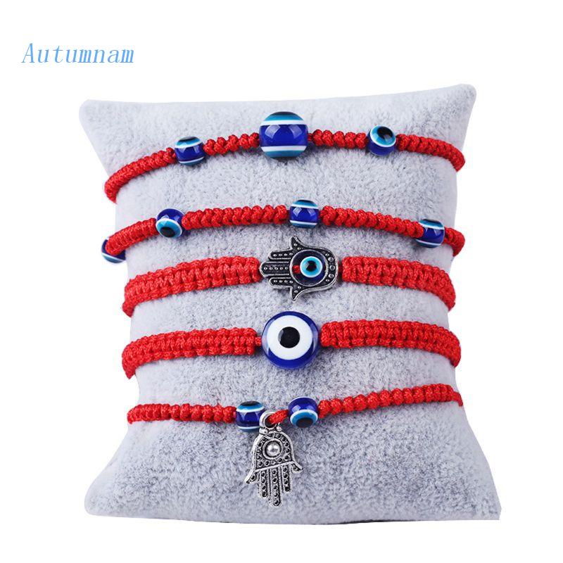 Vòng Tay Dây Bện Màu Đỏ Cho Bạn Bè