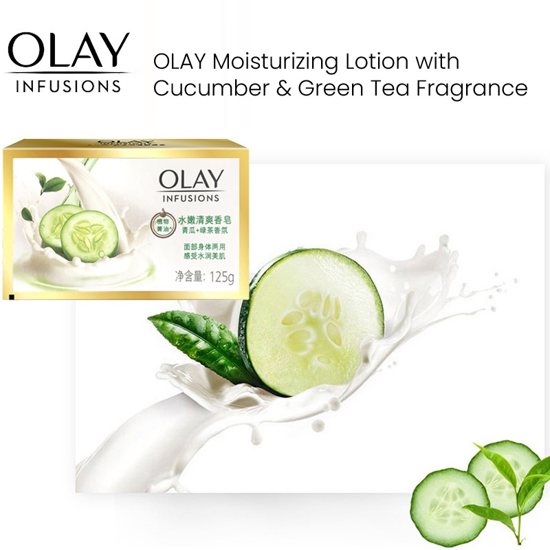 Xà Phòng Tắm OLAY 125g Dưỡng Ẩm Làm Sạch Sâu Có Hương Thơm Cao Cấp