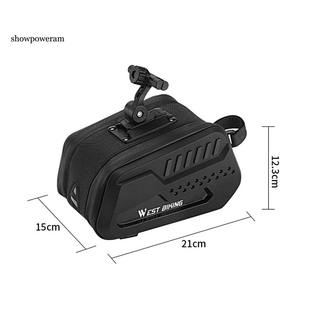 Túi Gắn Yên Sau Xe Đạp Có Thể Điều Chỉnh Xoay 180 Độ 2.7L