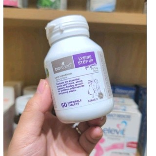 Lysine Viên Bio Island phát triển chiều cao cho bé từ 6 tuổi - Xuất xứ Úc