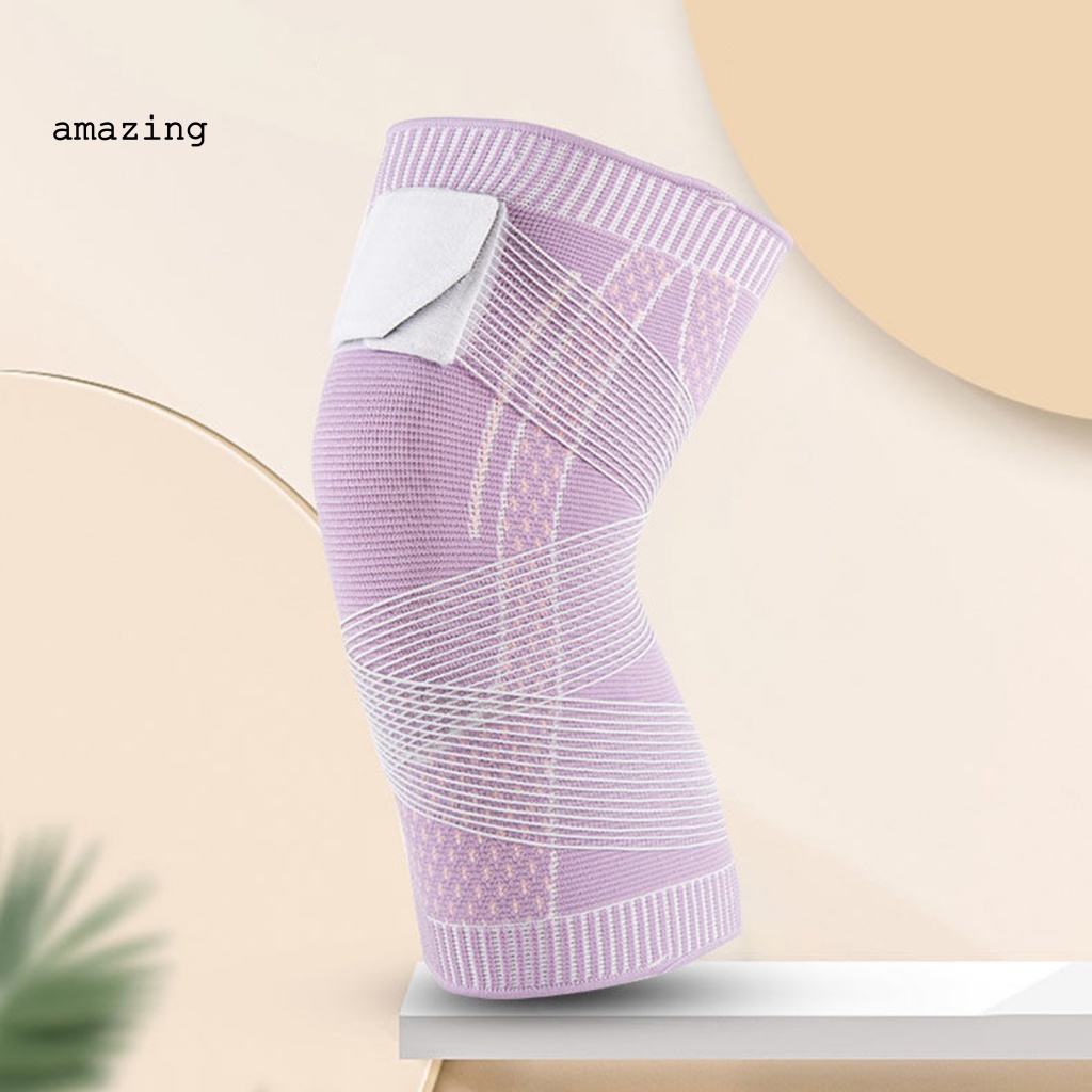 1 Miếng Đệm Bảo Vệ Đầu Gối Độ Co Giãn Cao Hỗ Trợ Chơi Thể Thao Dành Cho Nam Và Nữ