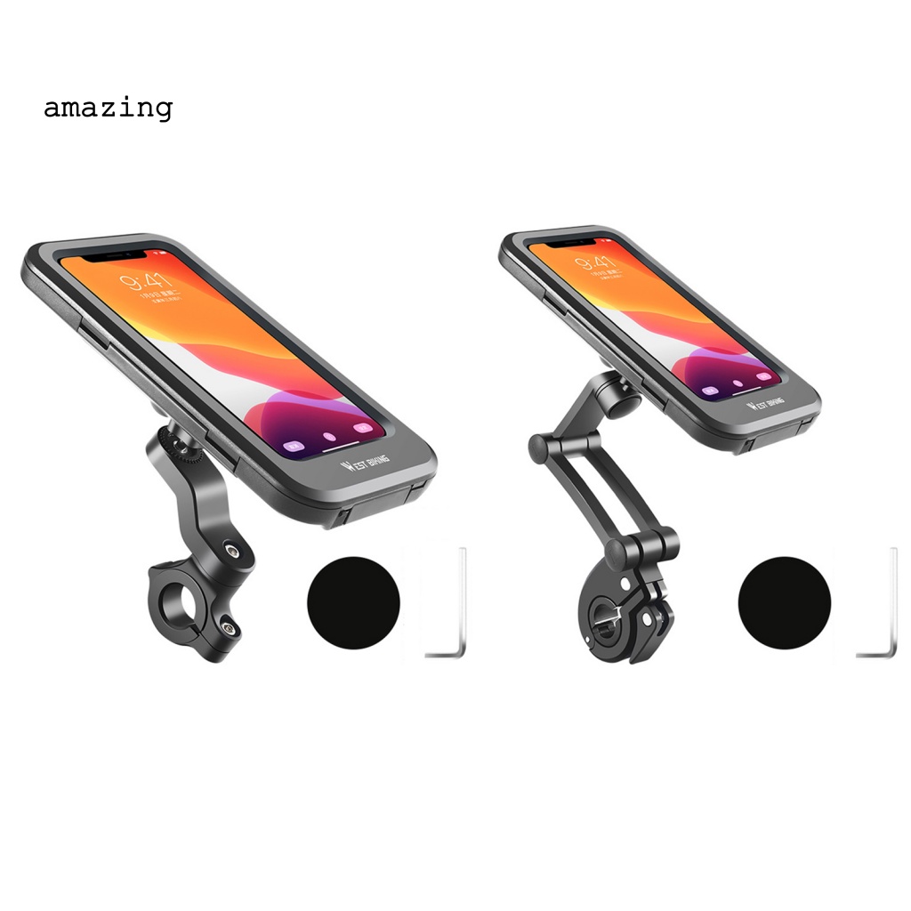 Giá Đỡ Điện Thoại Gắn Khung Xe Đạp Chống Sốc / Bụi Bẩn Tiện Dụng