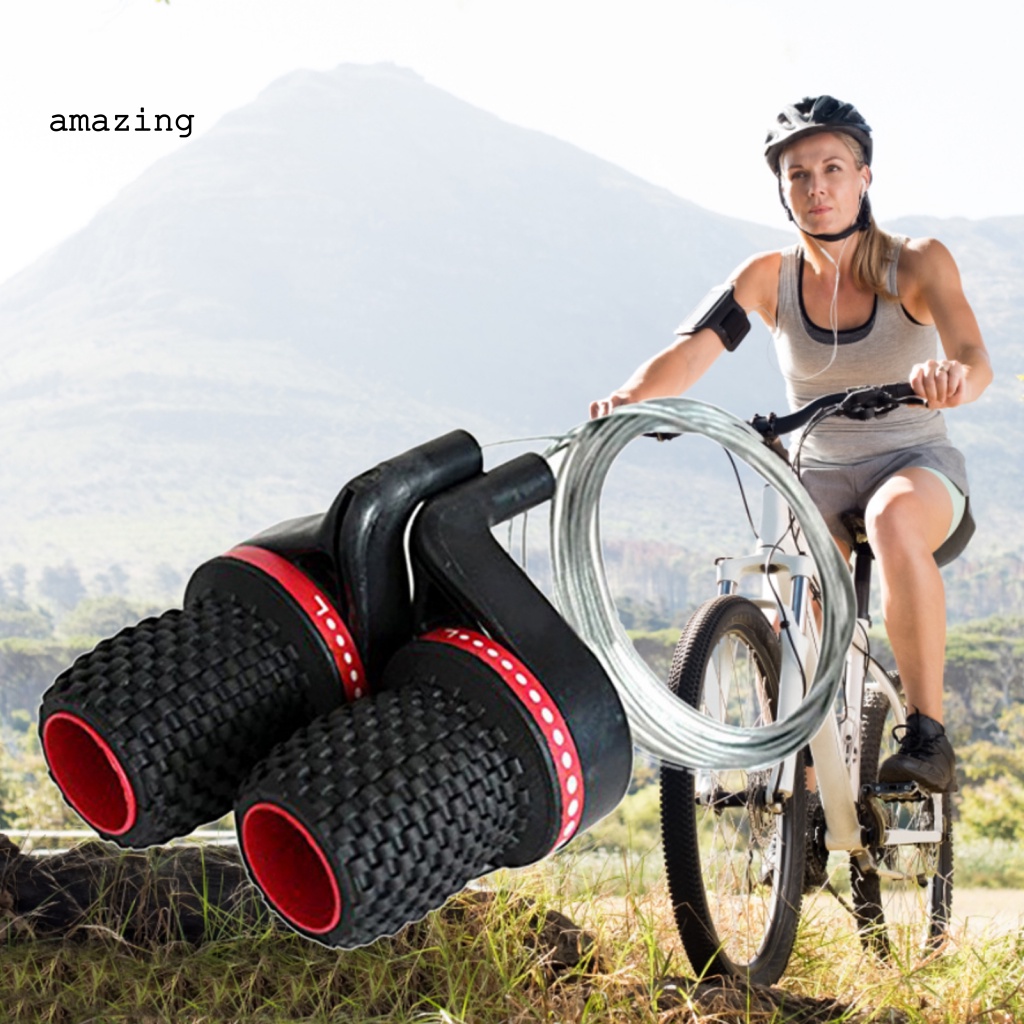 Bộ 2 Cần Gạt Số Xe Đạp Leo Núi Bằng Cao Su Dễ Điều Chỉnh