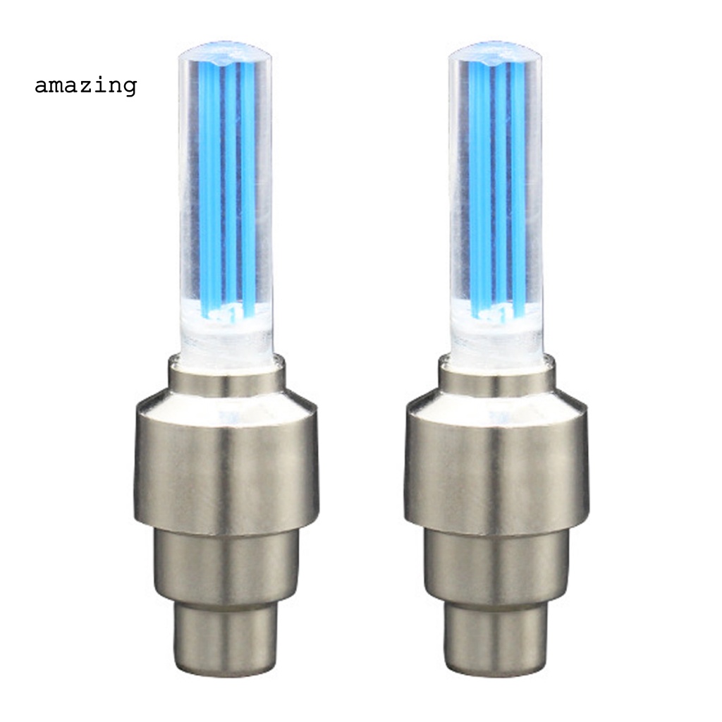 Bộ 2 Van Nhựa PVC Mini Chống Ăn Mòn Gắn Bánh Xe Đạp / Mô Tô