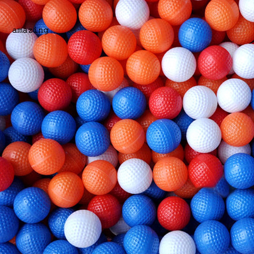 Set 10 Quả Bóng Rỗng Dùng Luyện Tập Đánh Golf Trong Nhà