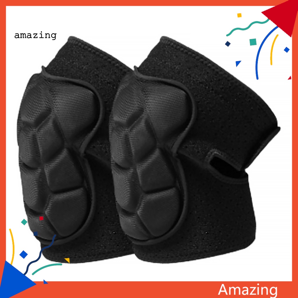 1 Cặp Đệm Bảo Vệ Đầu Gối Thoải Mái Chống Ngã Khi Lái Xe / Trượt Tuyết Cho Nam