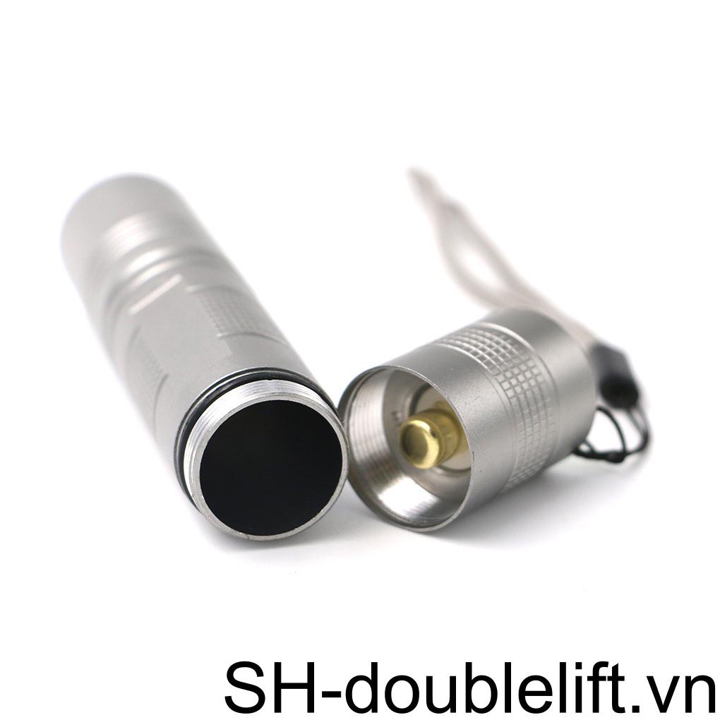 Đèn Pin XPE LED 300LM 5 Chế Độ Chống Trượt Kèm Dây Đeo